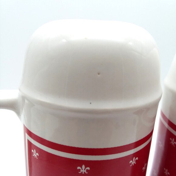 Salt Pepper Shakers Campbell's Soup Kids Set Handles Large VTG Twins Retro Large - Picture 6 of 7